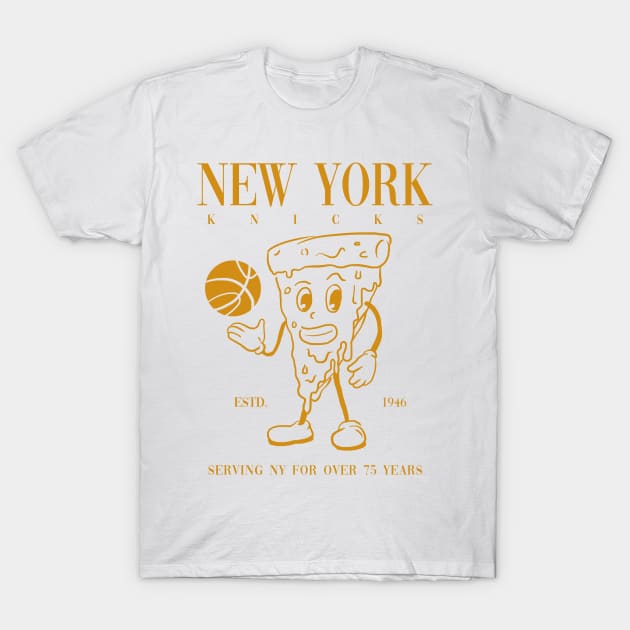 New York Knicks Vintage T-Shirt by Suisui Artworks